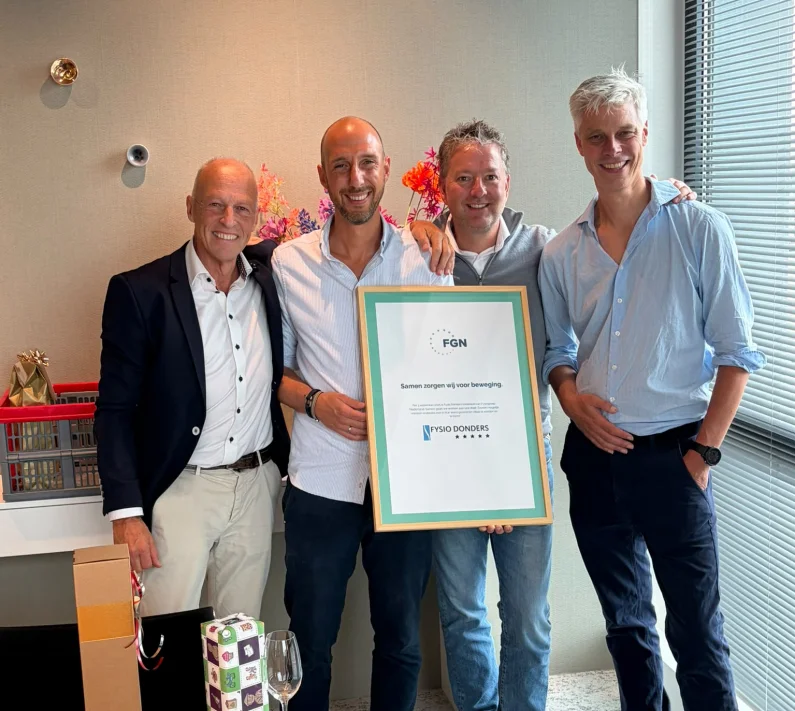 Fysio Donders sluit zich aan bij FGN!