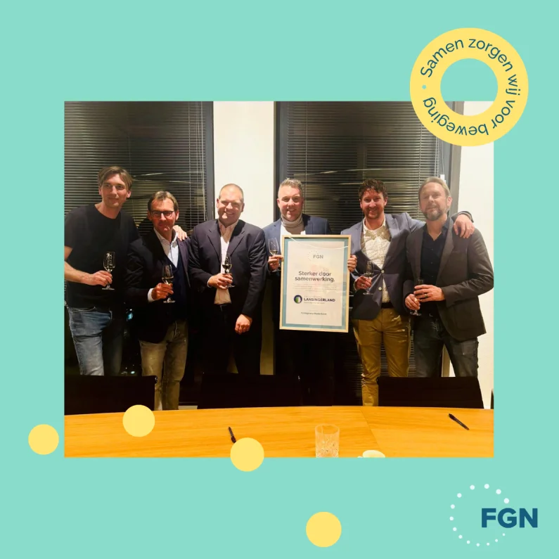 Fysiotherapie Lansingerland sluit aan bij Fysiogroep Nederland (FGN) en wordt onze negende regiopartner!